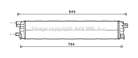 AVA QUALITY COOLING Радиатор, охлаждение двигателя AI2366